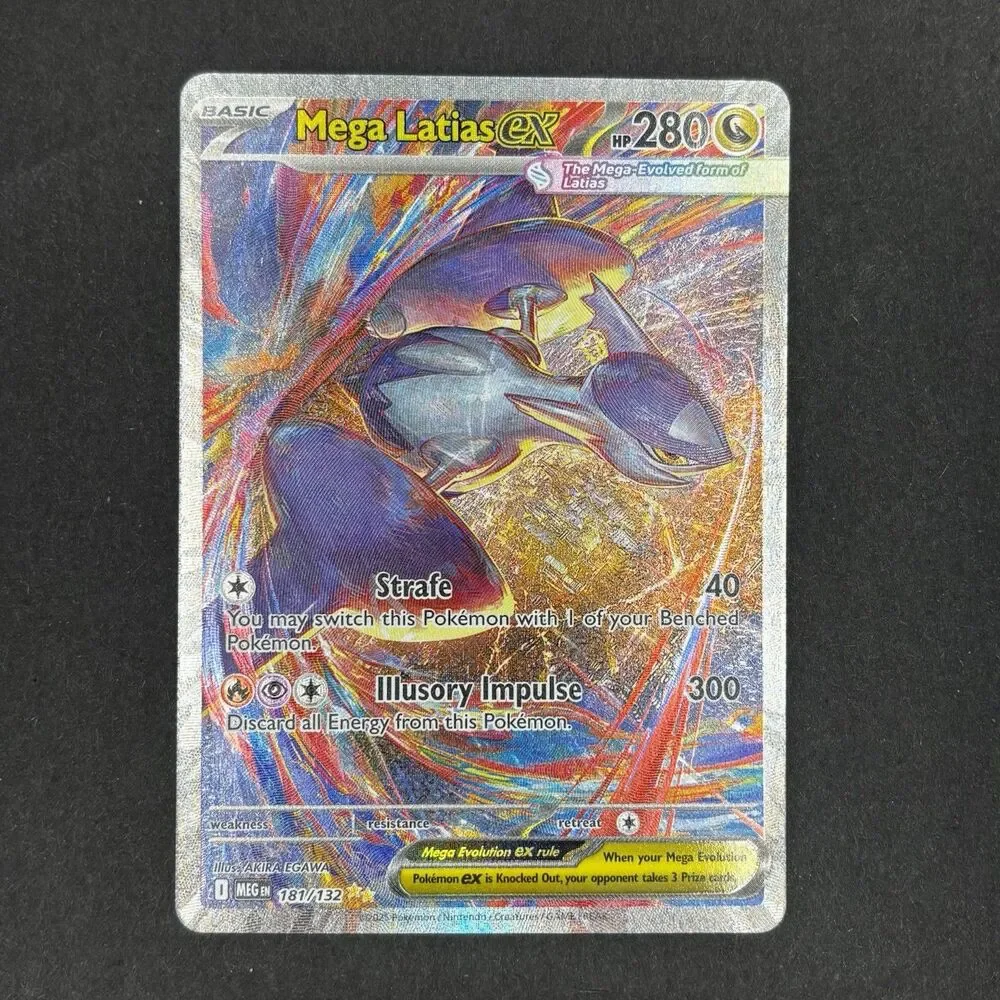Mega Latias ex Holo Special Illustration Rare ME01: Mega Evolution 181/132 NM